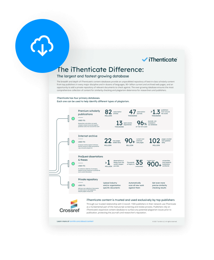 the-ithenticate-difference